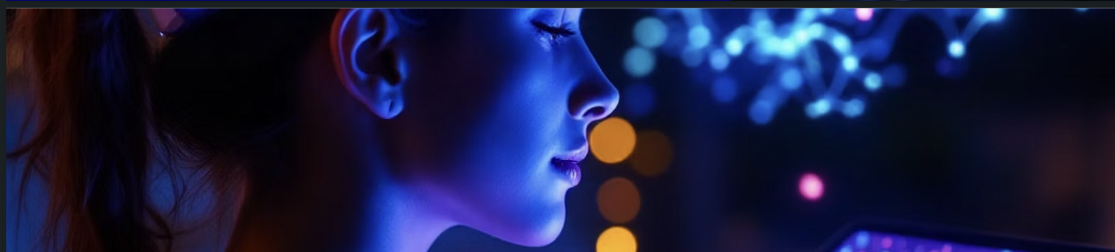 Person wearing DreamCorder headband